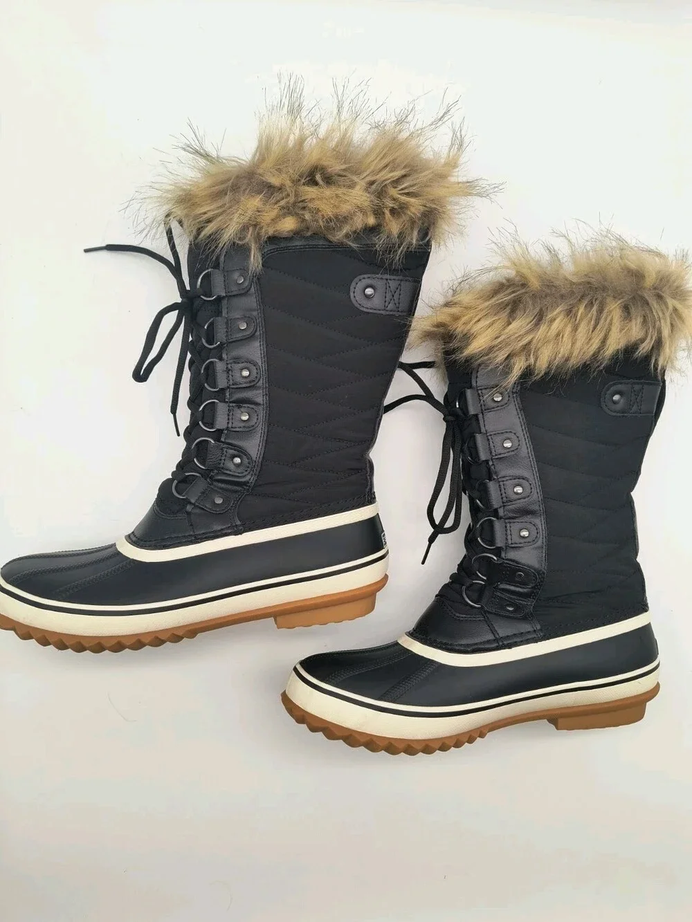 Esprit Women's Evelyn Snow Boot Size 8M Black